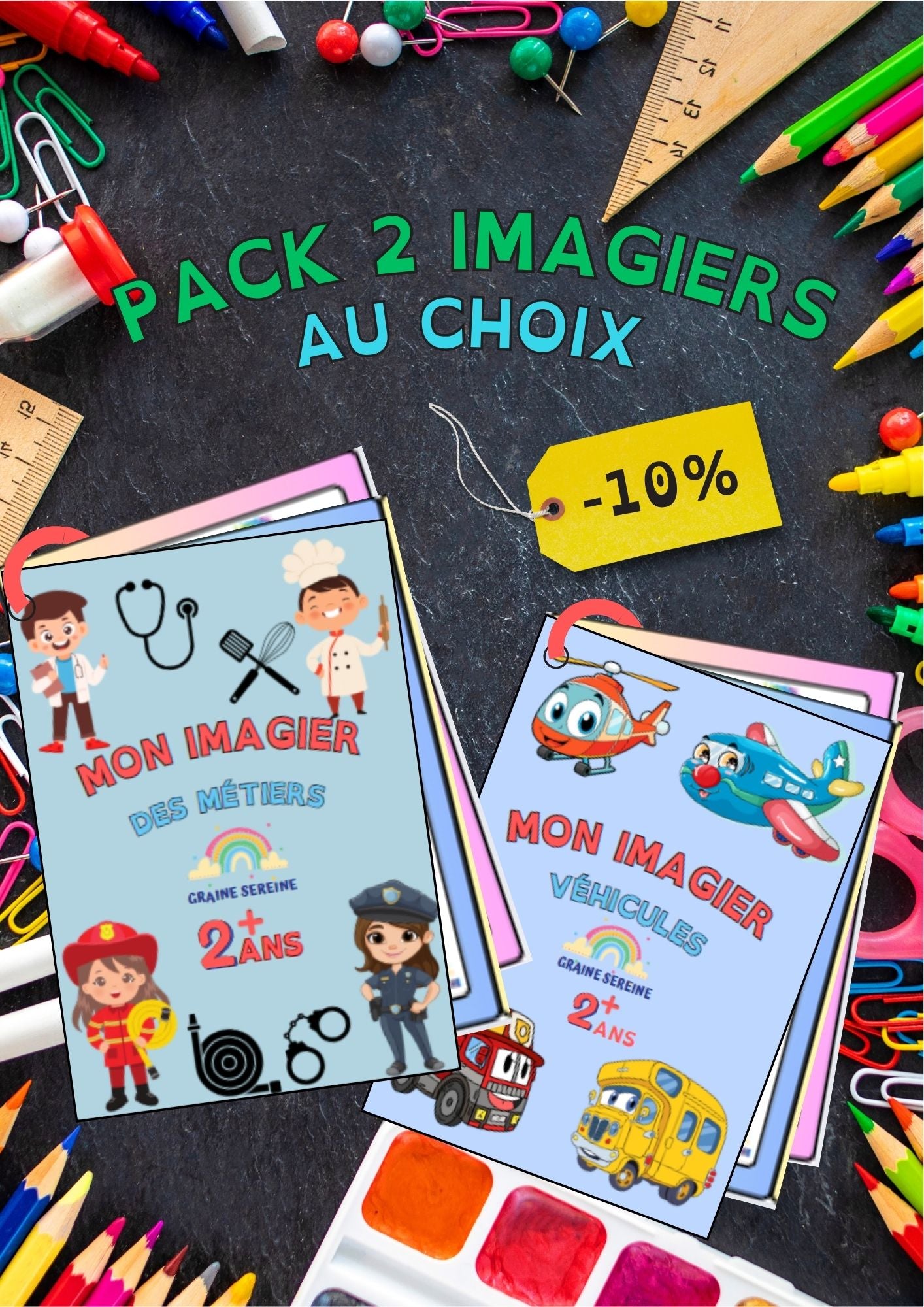 Pack 2 imagiers