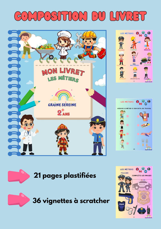 Livret éducatif " les métiers "