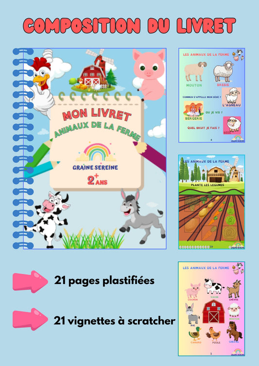 Livret éducatif " les animaux de la ferme "