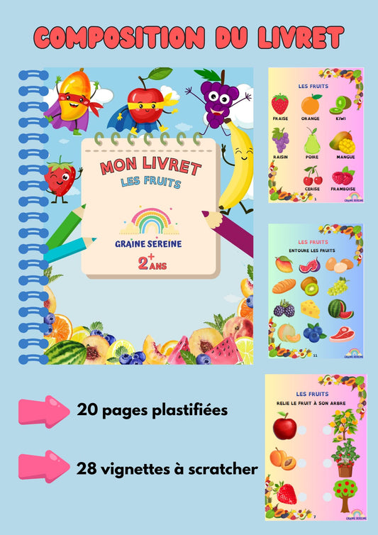 Livret éducatif " les fruits "