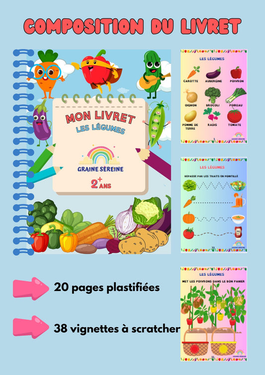 Livret éducatif " les légumes "