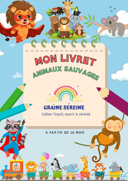 Livret éducatif " les animaux sauvages "