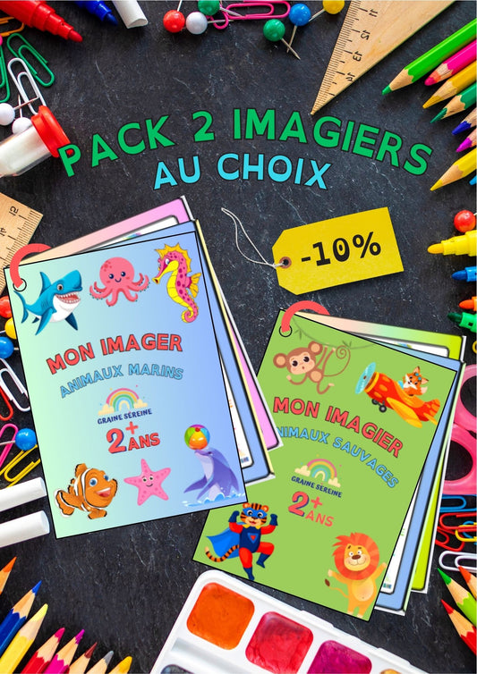 Pack 2 imagiers