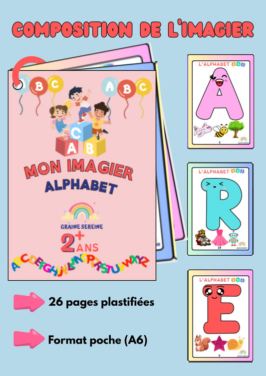Imagier éducatif " l'Alphabet"