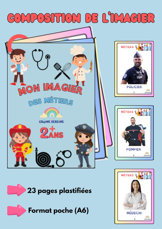 Imagier éducatif " les métiers"