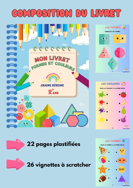 Livret éducatif " formes et couleurs "