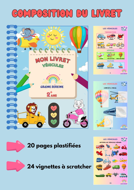Livret éducatif " les Véhicules "