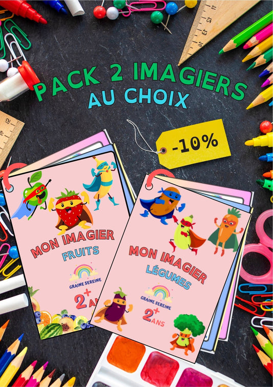 Pack 2 imagiers