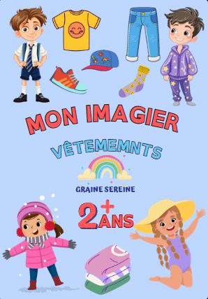 Imagier "les vêtements"